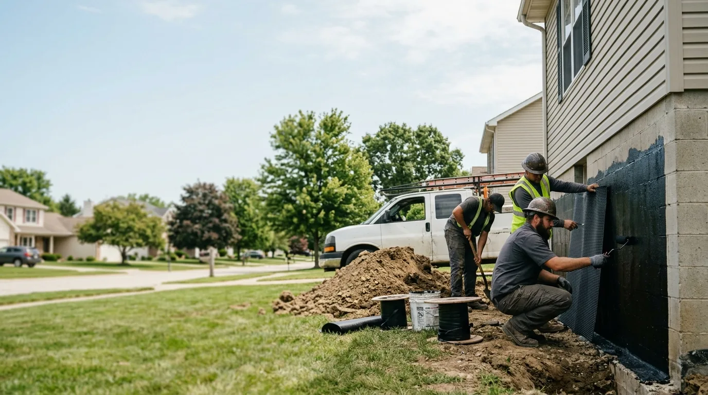 Basement Waterproofing in Davenport, IA near me